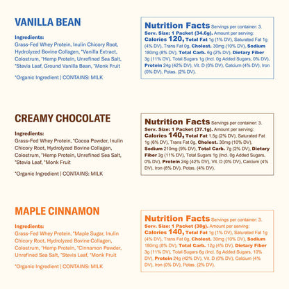 Farmer Protein Powder Variety Pack